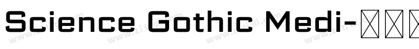 Science Gothic Medi字体转换 Science Gothic Medi字体转换